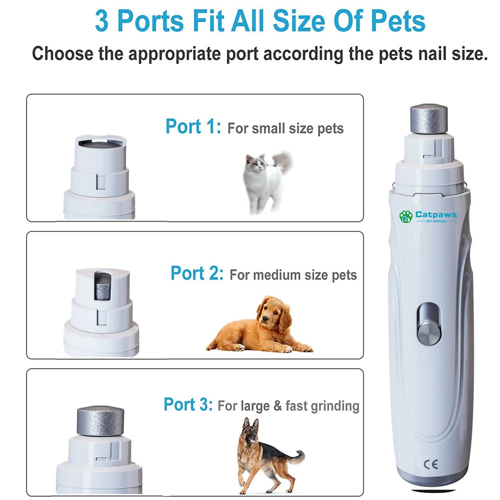 Portable Electric Pet Nail Grinder