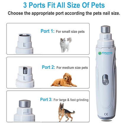 Portable Electric Pet Nail Grinder