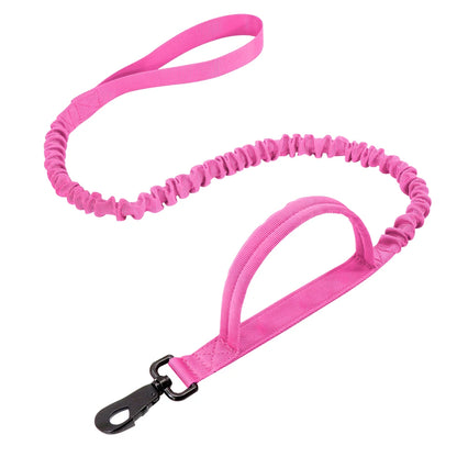 Tactical Dog Collar & Bungee Leash Set