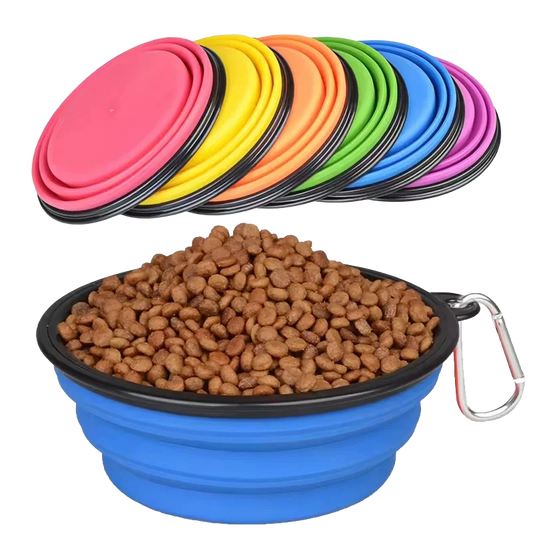 Collapsible Dog Travel Bowl