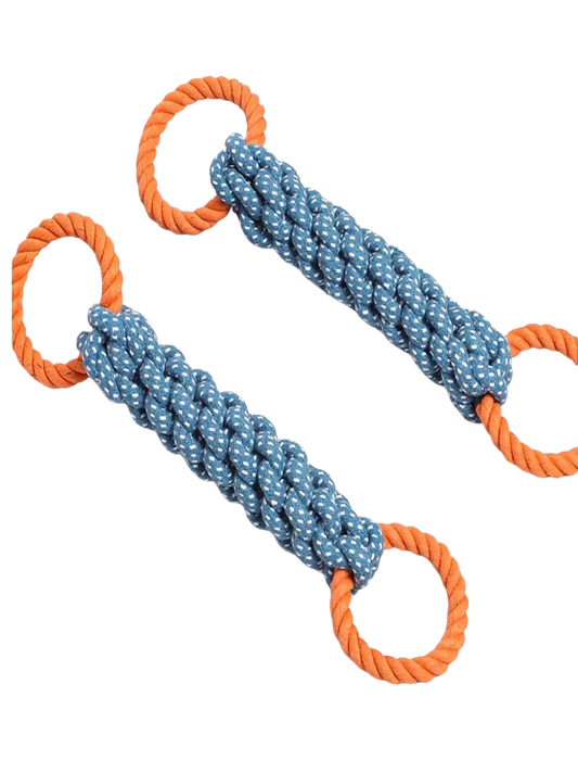 Double Ring Cotton Rope Dog Toy
