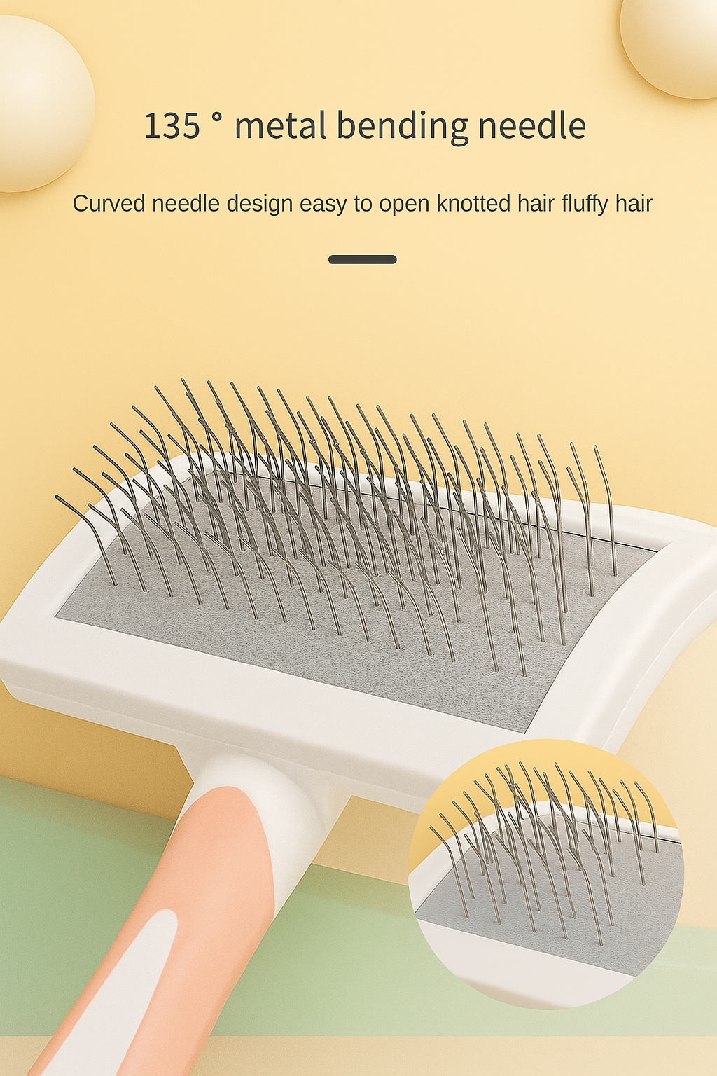 Pet Shedding & Detangling Brush